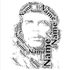 Any face, Name, Word Cloud
