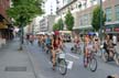 Bike Racers, Canada Stock Photographs