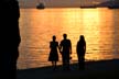 English Bay Sunset, Canada Stock Photos