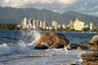 English Bay Beach, Canada Stock Photographs