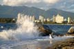 English Bay Beach, Canada Stock Photographs