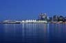 Downtown Vancouver At Night, Canada Stock Photos