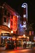 Granville Street At Night, Canada Stock Photographs