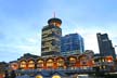 Harbour Center At Night, Canada Stock Photographs