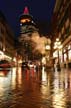 Steam Clock Gastown, Rainy Night