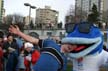 Jan 1st 2004 - The Polar Bear Swim Event At English Bay, Canada Stock Photographs