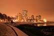 English Bay Beach Winter, Canada Stock Photographs