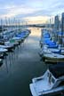 Row Of Boats, Canada Stock Photographs