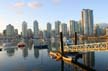 False Creek Aquabus Station, Canada Stock Photographs