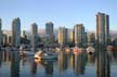 False Creek & Yaletown View, Canada Stock Photographs