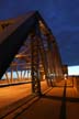 Burrard Bridge Night, Canada Stock Photographs