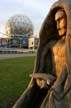 Science World Park Wooden Statues, Canada Stock Photographs