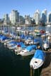 False Creek Boats, Canada Stock Photographs