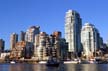 Downtown View False Creek, Canada Stock Photographs