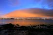 English Bay Night, Canada Stock Photographs