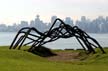 Douglas Senft's Metal Cathedral Sculpture, Waterfront Park North Vancouver