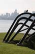 Douglas Senft's Metal Cathedral Sculpture, Waterfront Park North Vancouver