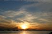 English Bay Sunset, Canada Stock Photographs