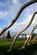 Douglas Senft's Metal Cathedral Sculpture, Waterfront Park North Vancouver