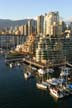 False Creek Downtown Vancouver, Canada Stock Photographs