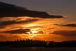 Downtown Sunset Sky, Canada Stock Photographs