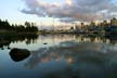 Burrard Inlet Skyline, Canada Stock Photos