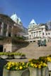 Vancouver Art Gallery And The Fairmont Hotel Vancouver, Downtown Vancouver