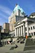 Vancouver Art Gallery And The Fairmont Hotel Vancouver, Downtown Vancouver