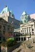 Vancouver Art Gallery And The Fairmont Hotel Vancouver, Downtown Vancouver