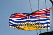 B.C. Flag, Canada Stock Photos