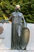 Harding Statue At Stanly Park, Canada Stock Photos