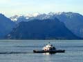 Seascape At Eagle Harbour, Canada Stock Photos