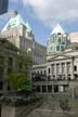 Vancouver Art Gallery And The Fairmont Hotel Vancouver, Downtown Vancouver