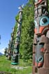 Totem Poles, Canada Stock Photos