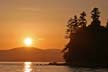 English Bay Sunset, Canada Stock Photos