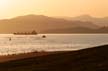 English Bay Sunset, Canada Stock Photos