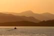 English Bay Sunset, Canada Stock Photos