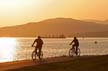 English Bay Sunset, Canada Stock Photos