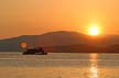 English Bay Sunset, Canada Stock Photos