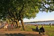 English Bay Beach, Canada Stock Photos