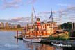 False Creek Boats, Canada Stock Photos