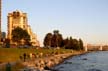 View Of Beach Ave, Canada Stock Photos