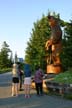 Chainsaw Art By Glen Greensides, Grouse Mountain