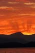 English Bay Sunset, Canada Stock Photographs