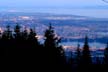 Vancouver At Night, Canada Stock Photos