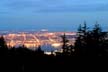 Vancouver At Night, Canada Stock Photos