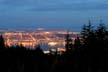 Vancouver At Night, Canada Stock Photos