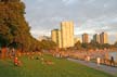 English Bay Beach, Canada Stock Photos