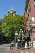 Gastown Steam Clock, Canada Stock Photographs