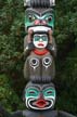 Totem Poles, Canada Stock Photographs